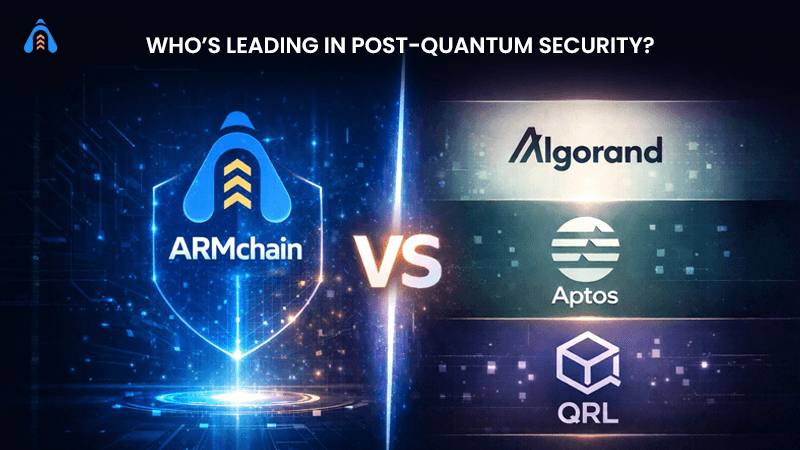 ARMchain vs Algorand, Aptos, and QRL: Who’s Leading Post Quantum Security?